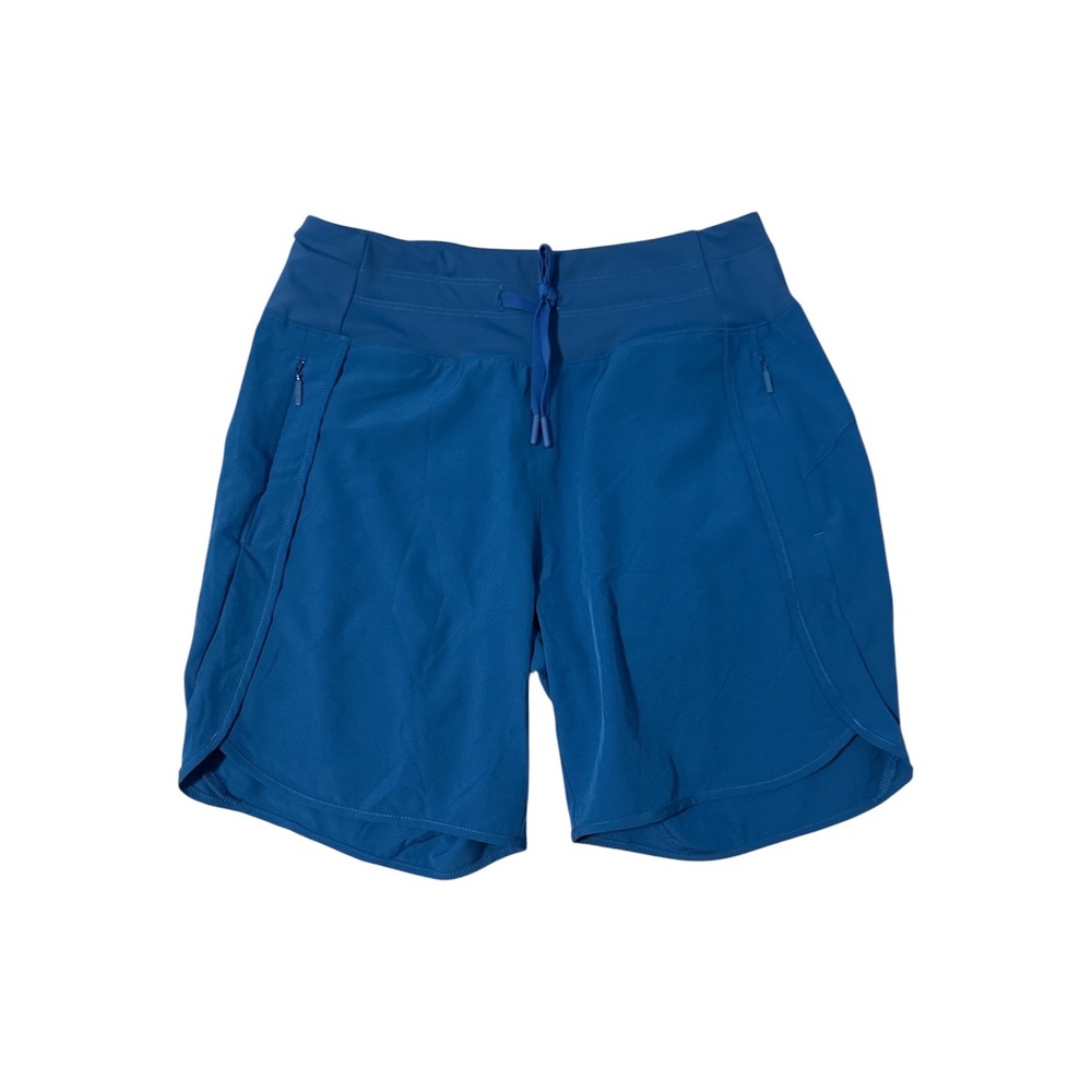 Willit Womens Blue Active Shorts Zipper Pockets SIze S